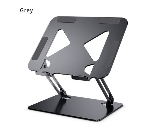 bärbarställ för upp till 17" justerbar höjd notebookställ laptopstativ dark grey
