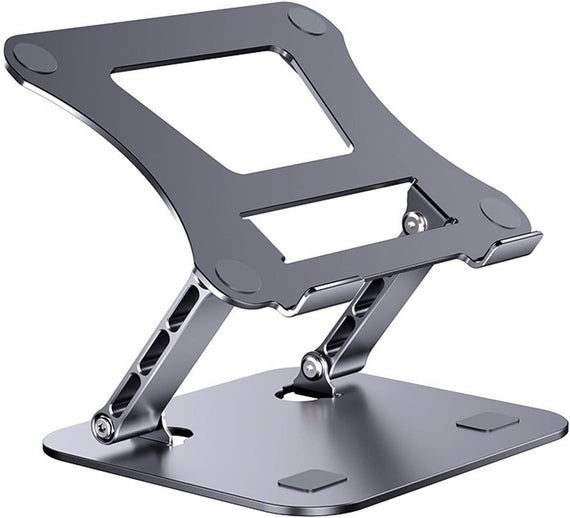 bärbarställ för upp till 17" justerbar höjd notebookställ laptopstativ dark grey