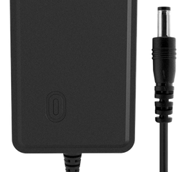 DELTACO Nätadapter, 100-240V AC 50/60 Hz till 12V DC, 3A, 1,5m kabel, svart