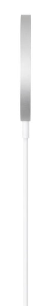 DELTACO trådlös laddare med magnetisk snapfunktion, lämplig för iPhone 12/13, 1m, vit