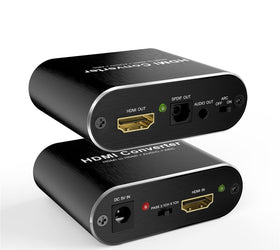 NÖRDIC HDMI Extractor HDMI till HDMI, Toslink och 3,5mm stereo med ARC, 4K 60Hz Dolby 3D