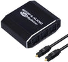 1 till 3 Splitter Optisk audio SPDIF TOSLINK kabel 1m ingår stöd för Dolby Digital DTS 5.1 PCM LPCM