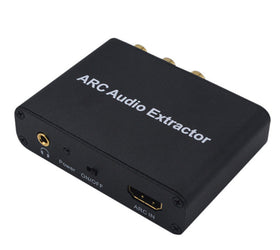 NÖRDIC HDMI ARC till RCA SPDIF Toslink Coaxial och stereo HDMI ARC Konvertare DAC