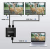 HDMI Splitter 1 till 2 4K 60Hz HDCP2.2 18Gbps HDMI kablar i bilder ingår ej