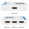 HDMI Switch 3 till 1 stöd för 4K 30Hz Full HD1080P 3D ARC 10,2Gbps