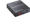 HDMI switch 3 till1 4K30Hz 3D med audio extractor 1xOptisk toslink 1xstereo 3,5mm