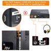 HDMI 2.0 ARC 4K 60Hz HDR Extractor YUV4:4:4 HDMI input till HDMI, SPDIF, R/L och AUX output ARC Konvertare