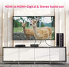 HDMI 2.0 ARC 4K 60Hz HDR Extractor YUV4:4:4 HDMI input till HDMI, SPDIF, R/L och AUX output ARC Konvertare