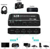 HDMI Matrix switch 2X2 med extractor 4K60Hz RGB 8:8:8 18Gbps 3D HDR HDCP2.2