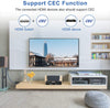 HDMI Switch 2xPC till 4xmonitorer 4K30Hz UHD CEC 3D HDCP1.4 för PC, PS5, Xbox och bärbar