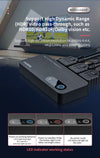 HDMI switch 2 till 1 8K60Hz 4K120Hz 48Gbps HDR HDCP2.3 Surround 7.1 CEC