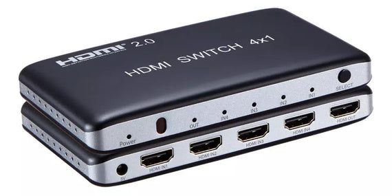 HDMI 2.0 switch 4 till 1 4K 60Hz 3D UHD HDCP 2.2