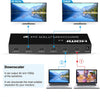 HDMI Switch 2 till 4 med Audio Extractor, 4Kx2K i 60Hz, HDCP 2.2