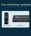 HDMI scaler switch 4 till 1 med Multiviewer 4K30hz HDCP1.4