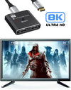 8K30Hz Displayport  switch 2 till 1 och splitter 1 till 2, 4K120hz