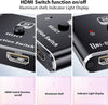 NÖRDIC 8K60Hz HDMI Switch 2 till 1 och splitter 1 till 2 4K120Hz 48Gbps