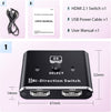 8K60Hz HDMI Switch 2 till 1 och splitter 1 till 2 4K120Hz 48Gbps