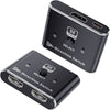 8K60Hz HDMI Switch 2 till 1 och splitter 1 till 2 4K120Hz 48Gbps