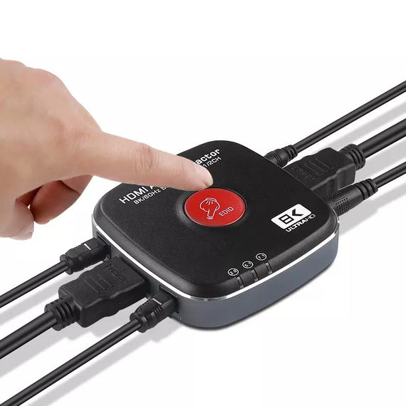 HDMI 4K120Hz 8K60Hz extractor HDMI till 1xHDMI 2xToslink 1xStereo RL HDCP2.3 HDR10 EDID