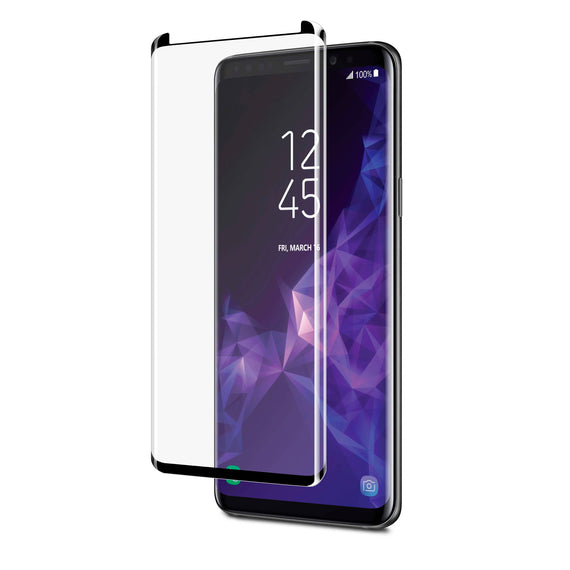 SKS-106 Skärmskydd för Samsung Galxy S9+ 3D Böjd glas Härdat glas 9H
