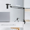 FIFINE T669 USB Mikrofonkit med kondensator mikrofon, bordsstativ popfilter stötfäste ljudkabel och tripod kompatibel med PS5