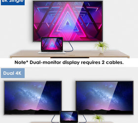 1m Thunderbolt 4 USB-C kabel 40Gbps 100W laddning 8K video kompatibel med USB 4 och Thunderbolt 3