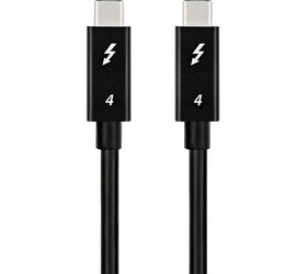 2m Thunderbolt 4 USB-C kabel 40Gbps 100W laddning 8K video kompatibel med USB 4 och Thunderbolt 3