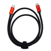 3m Thunderbolt 4 USB-C kabel 40Gbps 100W laddning 8K video kompatibel med USB 4 och Thunderbolt 3