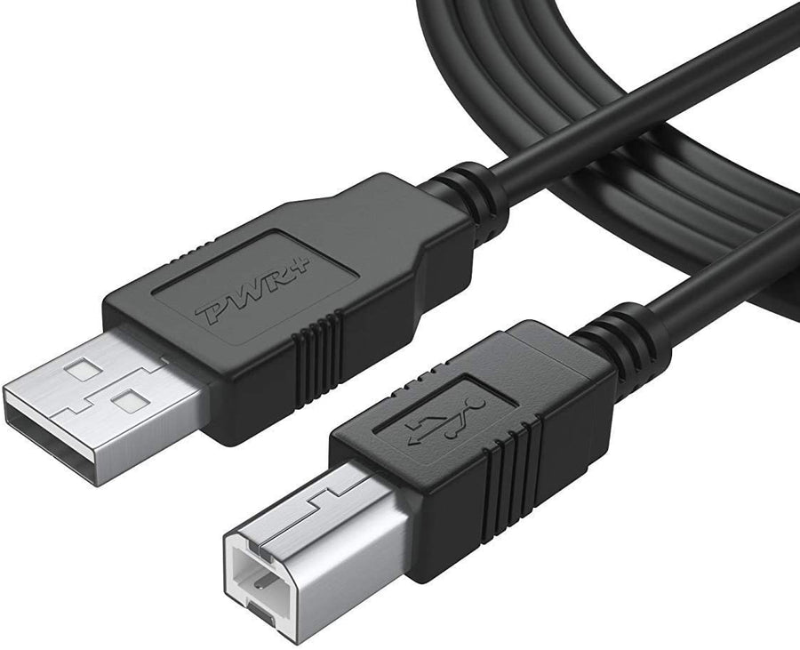 NÖRDIC USB2.0 A hane till B hane kabel 1m