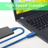 NÖRDIC kabel 50cm USB3.1 A hane till A hane 5Gbps Super Speed USB3.0