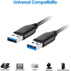 kabel 50Cm USB3.1 A hane till A hane 5Gbps Super Speed USB3.0