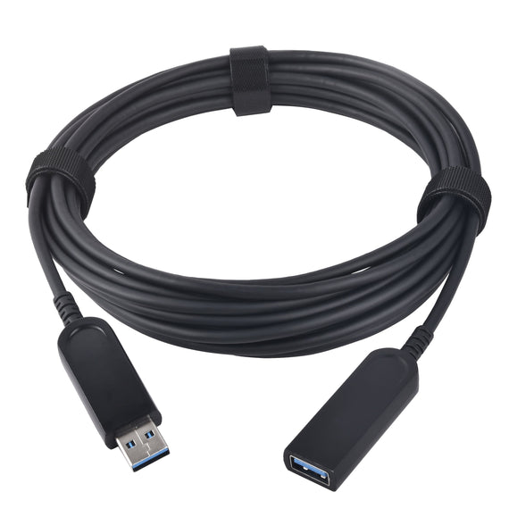 10m Aktiv AOC Fiber kabel 10Gbps USB 3.1 A hane till USB3.1 A hona USB 3.1 förlängningskabel
