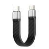kort flatkabel USB4 14cm 40Gbps data 8K video PD 100W kompatibel med Thunderbolt 3