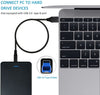 USB 3.1 kabel USB C till USB B 1m USB skrivarkabel