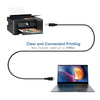USB 3.1 kabel USB C till USB B 1m USB skrivarkabel