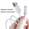 1m USB C 2.0 till USB A kabel 480Mbps vit