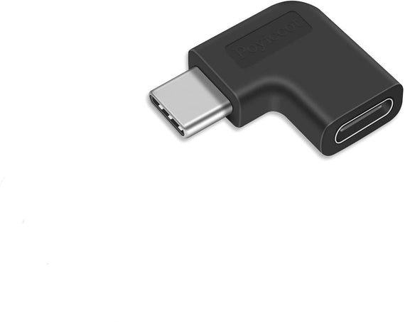 USB C 3.1 Vinklad adapter hane till hona