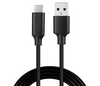 5m USB C 2.0 till USB A kabel 480Mbps svart