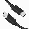 NÖRDIC 3m USB3.2 Gen2 SuperSpeed USB 10Gbps USB-C till C PVC kabel med Power Delivery 100W, 4K60Hz video och Emarker