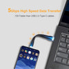 Flat Adapter USB3.2 Gen1 USB-C to A 5Gbps 3A