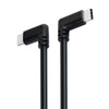 50cm 10Gbps 5A Power Delivery PD100W med Emarker USB3.2 Gen2 USB-C till C snabb laddningskabel