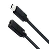 1,5m USB3.2 Gen2 SuperSpeed USB 10Gbps USB-C till C PVC förlängningskabel med Power Delivery 100W, 4K60Hz video och Emarker
