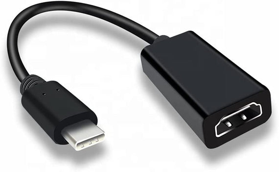 USB C till HDMI adapter 4K i 30Hz 10cm svart