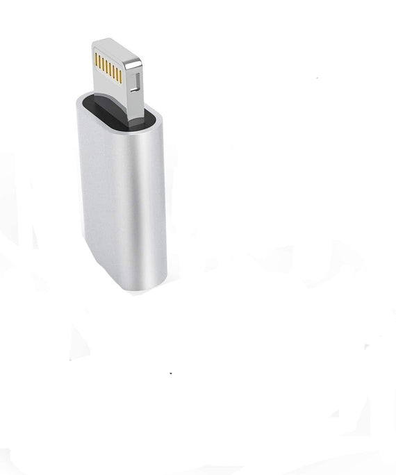 USBC C hona till Lightning ha (Non MFI) adapter silver