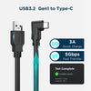 VR Link kabel 3m USB3.2 Gen1 USB-C till A 5Gbps 3A snabb laddning Oculus Quest 2 Super Speed USB Link Cable