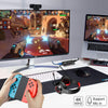 Video capture adapter USB3.0 HDMI output 4K 60Hz HDMI med Loop Mikrofon och audio out HDMI Signal Loop Out