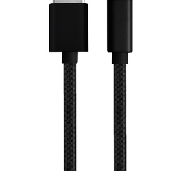5m USB3.2 Gen1 USB-C till A nylonflätad kabel snabbladdning 3A 5Gbps Power Delivery PD 60W svart