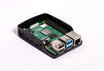 Officiella Raspberry Pi 4-fodral, svart/grå