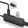 USB-A 2.0 Hubb 4 port 3xUSB-A 480Mbps 1xUSB-C 480Mbps