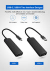 USB-A 2.0 Hubb 4 port 3xUSB-A 480Mbps 1xUSB-C 480Mbps